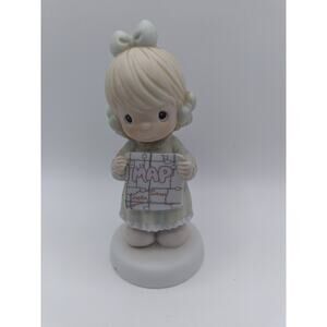 Vintage 1991 Precious Moments I Would Be Lost Without You 6" Figurine Porcelain